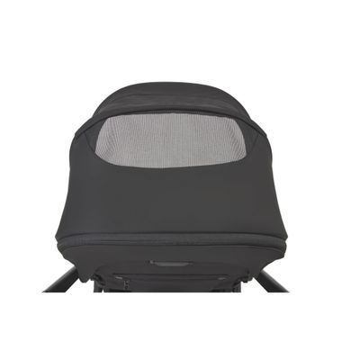 Коляска 2в1 Espiro Clodi 10 Trendy Black с тройной вентиляцией люльки, легкая, большие гелевые колеса, амортизация