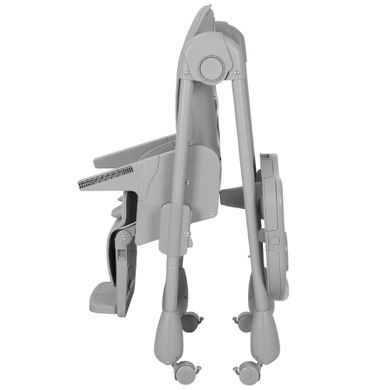 Стільчик для годування CARRELLO Lotus CRL-12101 Alba Grey з колесами, дуга з іграшками, режим шезлонга