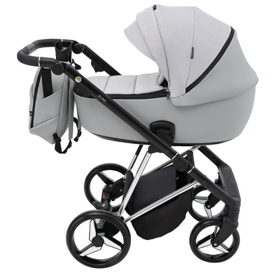 Коляска 2 в 1 Adamex Blanc Special Edidion PS-723/K світло-сірий