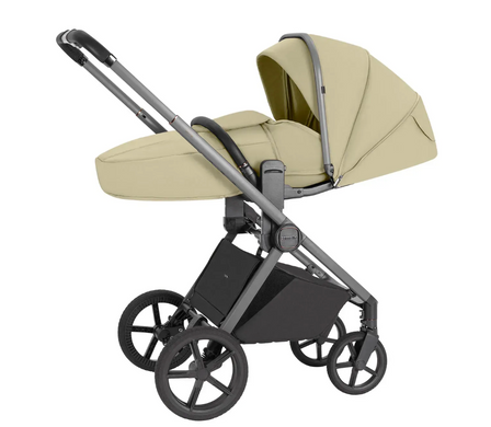 Універсальна коляска 2в1 Carrello Ultra CRL-6527 Soft Beige з великими колесами та термолюлькою