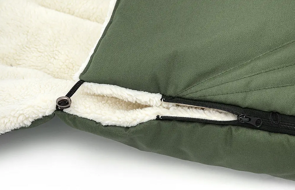Зимний конверт Babyroom Wool No8 green