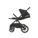 Коляска 2в1 Espiro Clodi 10 Trendy Black с тройной вентиляцией люльки, легкая, большие гелевые колеса, амортизация