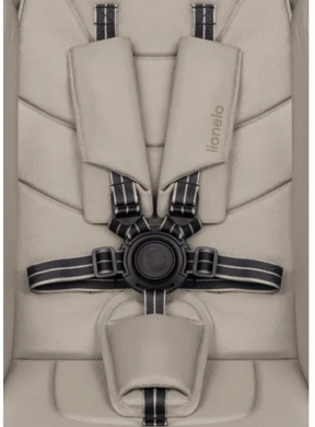 Прогулочная коляска Lionelo AGIA BEIGE SAND с автоматической сборкой, легкий вес, для путешествий, съемный бампер