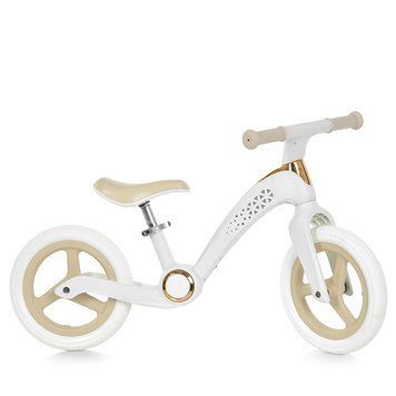 Біговел дитячий 12 д. PROF1 KIDS MBB 1057 White з підсвічуванням корпусу, рама з нейлону, регулювання сидіння