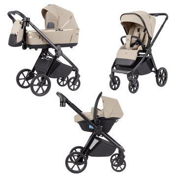 Коляска 3 в 1 Carrello Omega+ 2024 CRL-6545/1 Solar Beige