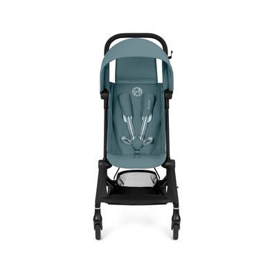 Прогулянкова коляска Cybex Agis Stormy Blue компактно складається, у літак для подорожей, кошик на 5 кг