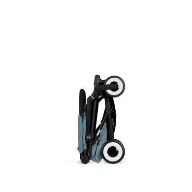 Прогулянкова коляска Cybex Agis Stormy Blue компактно складається, у літак для подорожей, кошик на 5 кг
