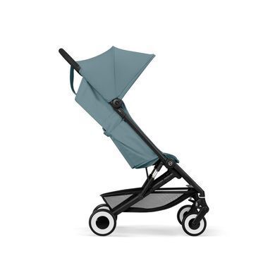Прогулянкова коляска Cybex Agis Stormy Blue компактно складається, у літак для подорожей, кошик на 5 кг
