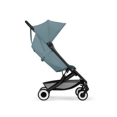 Прогулянкова коляска Cybex Agis Stormy Blue компактно складається, у літак для подорожей, кошик на 5 кг