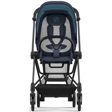 Прогулянкова коляска Cybex Mios 4.0 2023 Dark Navy шасі Matt Black вузька колісна база, компактна та легка