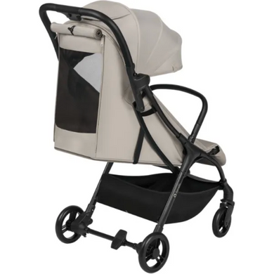Прогулочная коляска Lionelo AGIA BEIGE SAND с автоматической сборкой, легкий вес, для путешествий, съемный бампер