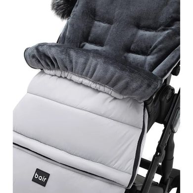 Зимовий конверт Bair Arctic з подовженням owl grey