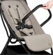 Прогулочная коляска Lionelo AGIA BEIGE SAND с автоматической сборкой, легкий вес, для путешествий, съемный бампер