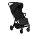 Прогулянкова коляска Lionelo CLOE PLUS Black Onyx з автоматичним складанням однією рукою, великі колеса