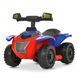 Детский электрический квадроцикл Bambi Racer M 6367ELR-3-4 сине-красный с пультом дистанционного управления, на аккумуляторе, 2 мотора, подсветка