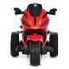 Детский мотоцикл Bambi Racer M 6345ELR-3 красный со светящимися фарами, звуковые эффекты, USB, MP3, Bluetooth, индикатор заряда