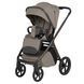 Коляска 2в1 CARRELLO Vector F CRL-6700 Flannel Beige зі складною люлькою, пружинна амортизація, реверсивне сидіння