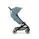 Прогулянкова коляска Cybex Agis Stormy Blue компактно складається, у літак для подорожей, кошик на 5 кг