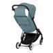 Прогулянкова коляска Cybex Agis Stormy Blue компактно складається, у літак для подорожей, кошик на 5 кг
