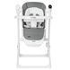 Стульчик для кормления, шезлонг и качели с сенсорной панелью Carrello Triumph CRL-10302 Palette Grey