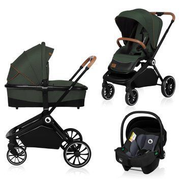 Универсальная коляска 3в1 Lionelo Mika Green Forest