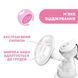 Молоковідсмоктувач ручний Chicco Natural Feeling&Well-Being клапан-регулятор, ергономічна ручка, силіконова мембрана