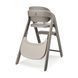 Стульчик для кормления 3в1 Kinderkraft Tino Beige (KHTINO00BEG0000) с регулировкой подноса в 2-х положениях, легкая очистка, вкладыш для малыша