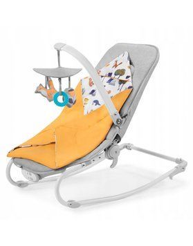 Шезлонг-качалка Kinderkraft Felio 2020 Forest Yellow (KKBFELOYEL000N)