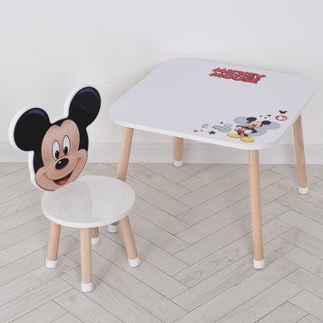 Стільчик та столик для дитячої кімнати M 502-8-3 Мікі Маус