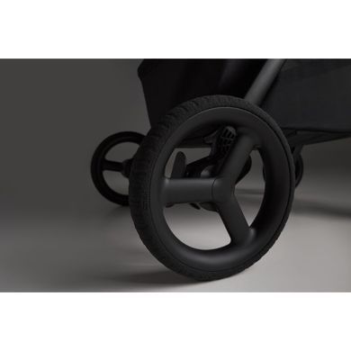 Прогулочная коляска Anex Ride Dark большие колеса с амортизацией, телескопическая родительская ручка, горизонтальное положение спинки