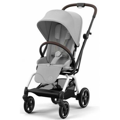 Прогулочная коляска Cybex Eezy S Twist + 2 SLV Fog Grey (Silver Frame)