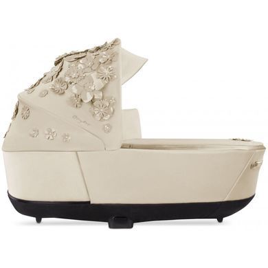 Универсальная коляска 2 в 1 Cybex Priam 4.0 Simply Flowers Beige шасси Chrome Brown
