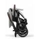Прогулочная коляска Cybex Eezy S Twist + 2 SLV Fog Grey (Silver Frame)