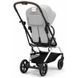 Прогулочная коляска Cybex Eezy S Twist + 2 SLV Fog Grey (Silver Frame)