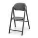 Стільчик для годування 3в1 Kinderkraft Tino Grey (KHTINO00GRY0000) з регулюванням підносу у 2-х положеннях, легке очищення, вкладиш для малюка