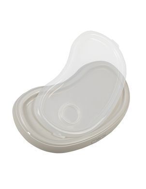 Стульчик для кормления MoMi GOJO Grey с двойным подносом, 7 уровней высоты, корзина для игрушек, чехол из экокожи, колесики