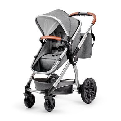 Универсальная коляска 3 в 1 Kinderkraft Veo Gray (KKWVEOGRY30000)