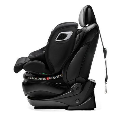 Автокрісло Bair Oreo 360 i-size BO-01 total black Isofix, поворотний механізм на 360, регулювання підголівника