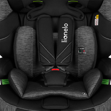 Автокрісло Lionelo Levi One i-Size Black Grey