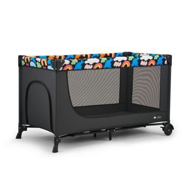 Кровать-манеж Kinderkraft Joy 2 Happy Shapes (KLJOY02HAP00000)