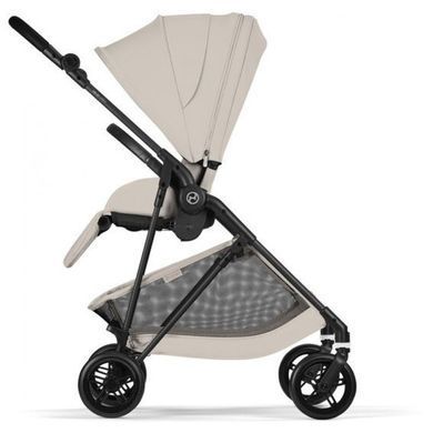 Прогулянкова коляска Cybex Melio Carbon Dune Grey легка, реверсивний прогулянковий блок новинка 2026