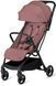 Прогулочная коляска Lionelo AGIA PINK MAUVE с автоматической сборкой, легкий вес, для путешествий, съемный бампер