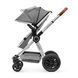Универсальная коляска 3 в 1 Kinderkraft Veo Gray (KKWVEOGRY30000)