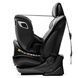 Автокрісло Bair Oreo 360 i-size BO-01 total black Isofix, поворотний механізм на 360, регулювання підголівника