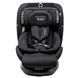 Автокрісло Bair Oreo 360 i-size BO-01 total black Isofix, поворотний механізм на 360, регулювання підголівника