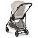Прогулянкова коляска Cybex Melio Carbon Dune Grey легка, реверсивний прогулянковий блок новинка 2026