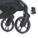 Прогулочная коляска El Camino BEYA ME 1127-G Black Leo 2025 с автоматической сборкой и большими колесами
