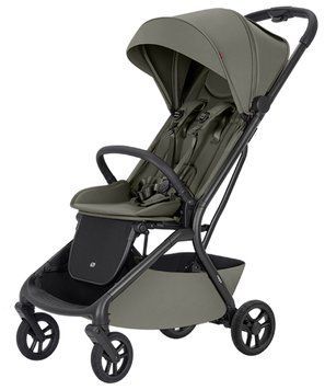 Прогулянкова коляска CARRELLO Magia 2.0 CRL-5655 Malted Green легка вага, збільшені колеса, компактні розміри ручної поклажі
