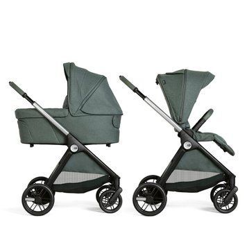 Коляска 2в1 Chicco Bellagio Green механізм складання One Touch, реверсивний прогулянковий блок, амортизація