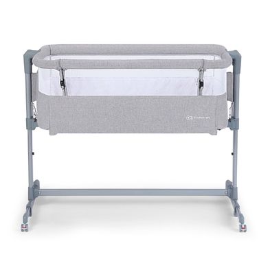 Приставне дитяче ліжко Kinderkraft Neste Air Grey (KKLNEAIRGRY000)